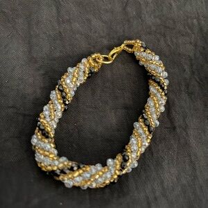 Gorgeous beaded spiral bracelet